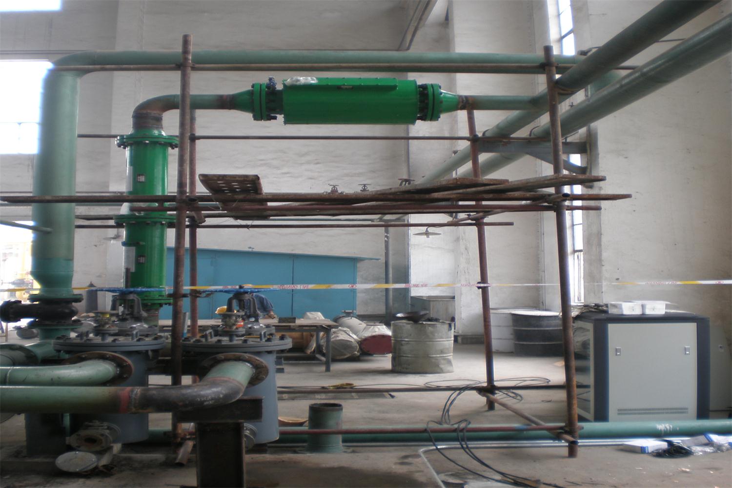 北京东方石化化工四厂超声波防除垢项目